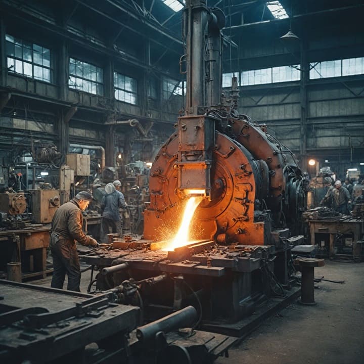 biomass burner metal working and foundry industry