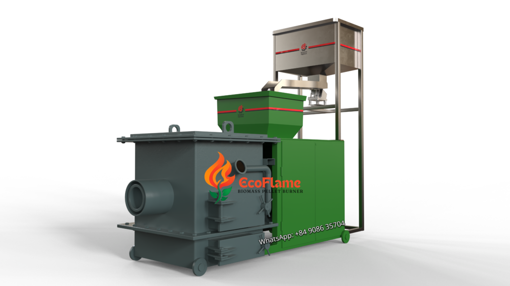 biomass pellet burner