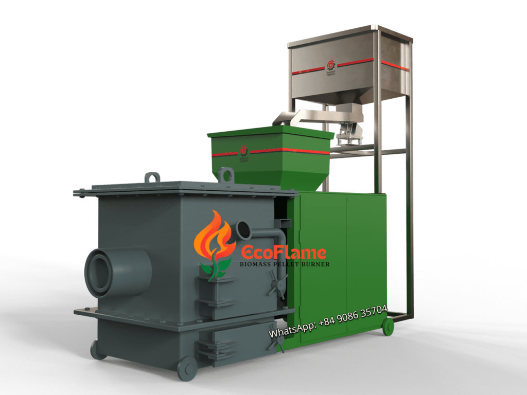 biomass pellet burner